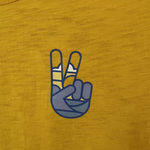 Set of 3 Old Navy Short Sleeve TShirts Top Women's Size XSmall Blue Yellow EUC - Picture 3 of 13